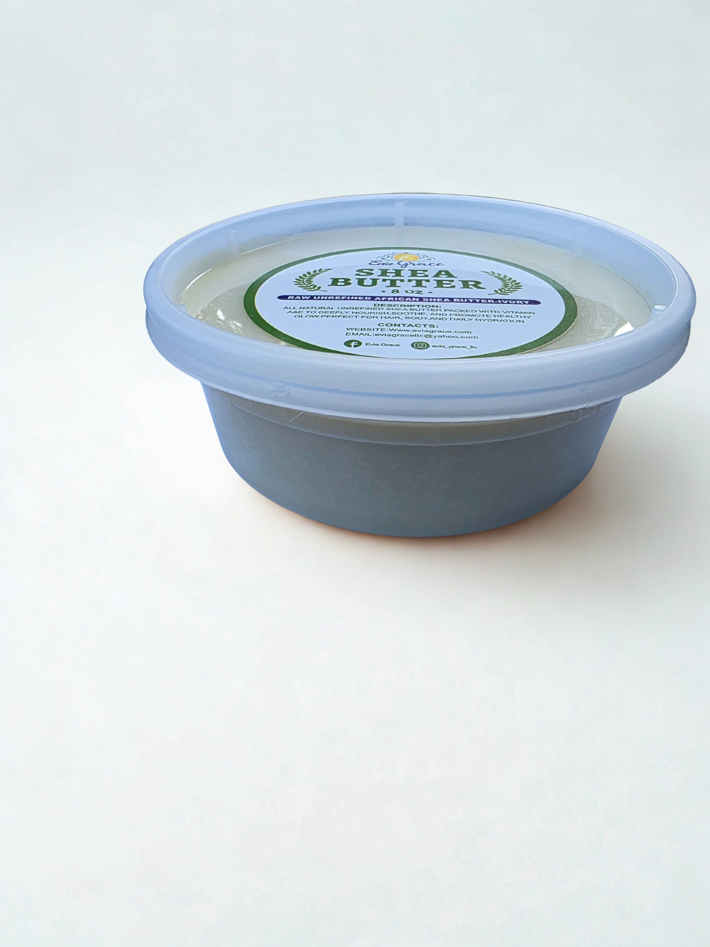 100% Raw Unrefined Shea Butter 8oz Ivory