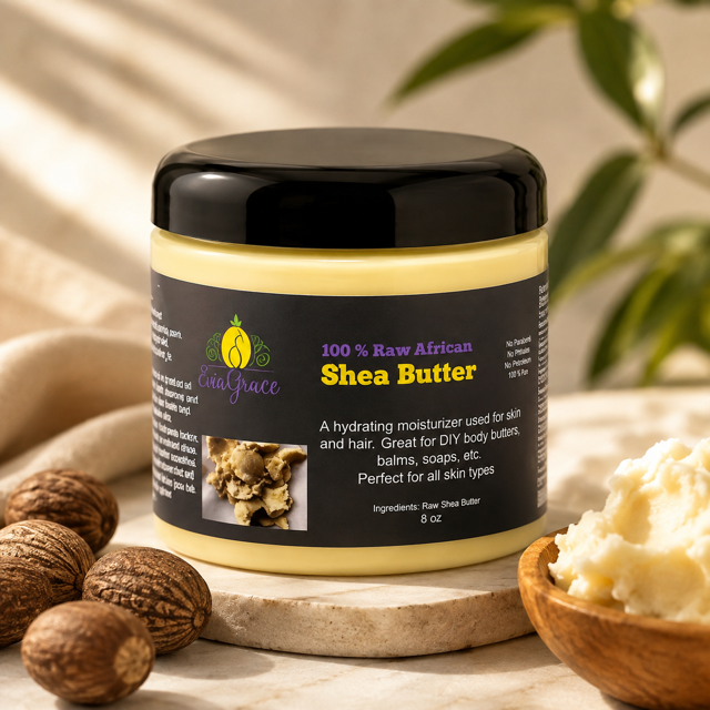 Unrefined Shea Butter 8oz