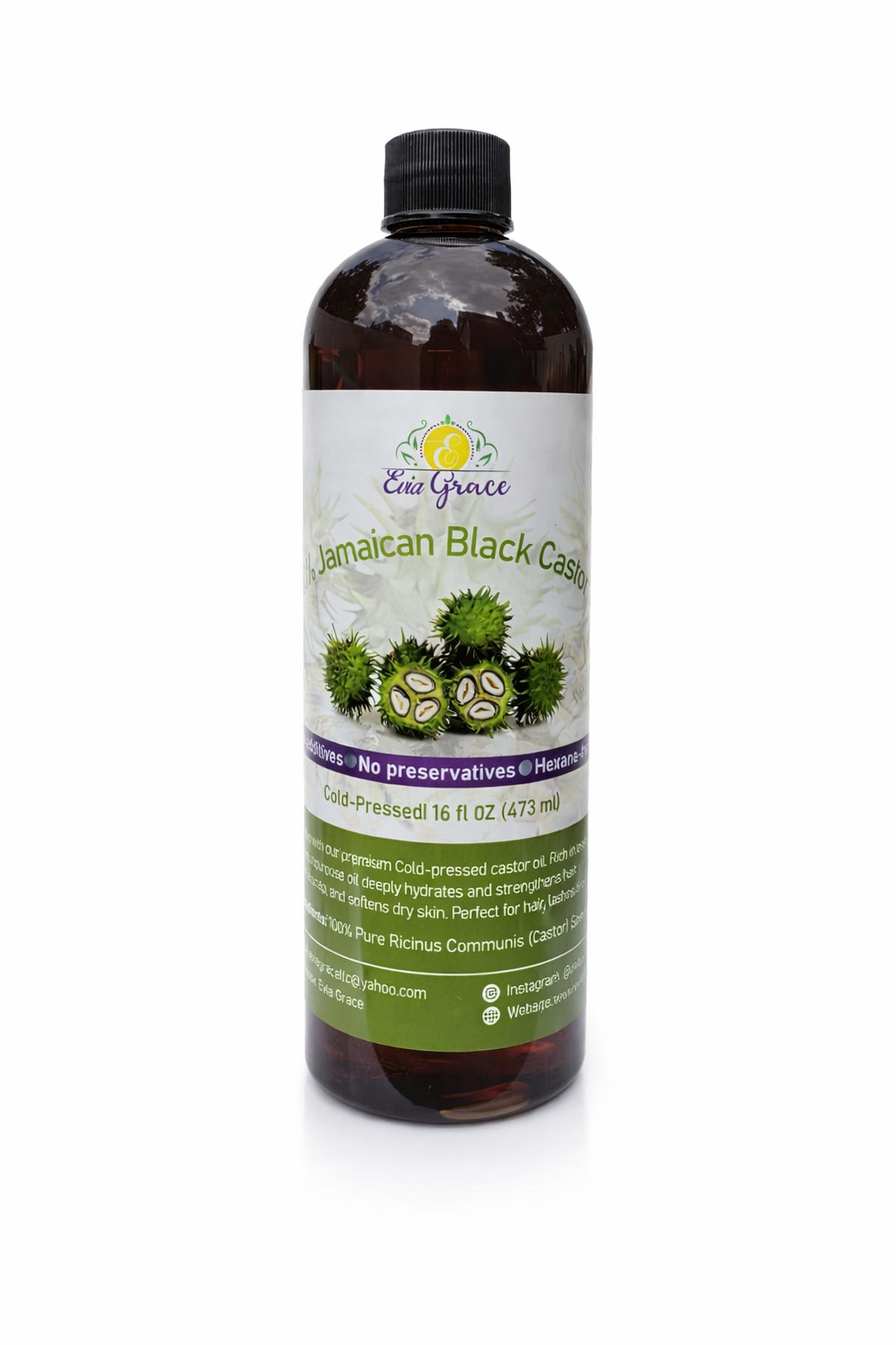 Jamaican Black Castor Oil 16 oz