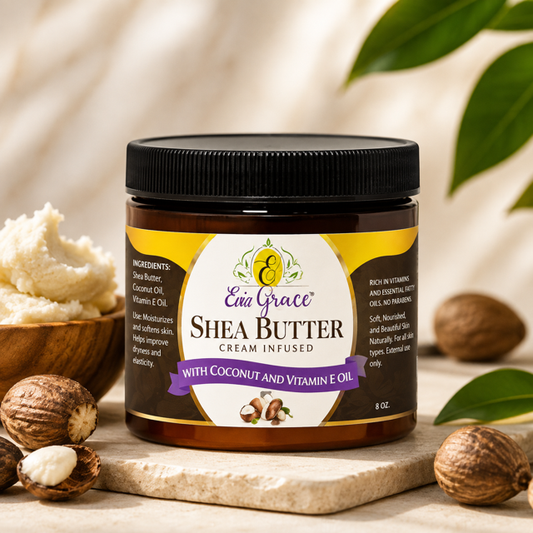 Unscented Body butter Infused with Coconut/Vitamin E oil